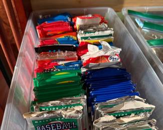 Vintage baseball cards