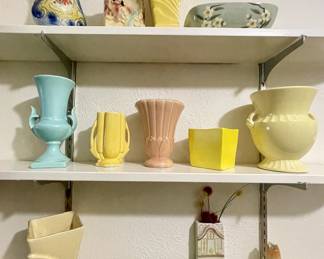 Vintage Pastel Pottery Collection 