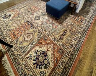 Antique Persian Wool Rug 