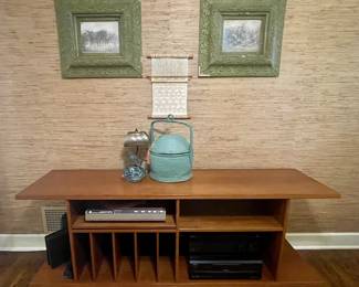 •SOLD• Vintage Teak Media Cabinet