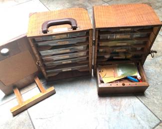 Olson fly making foldout box