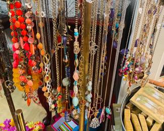 Tons of Vintage Necklaces, Bangles, Earrings & Sterling Jewelry