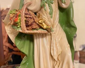 Franklin Mint “Rose of Tralee” Musical Porcelain Irish Lady by  Artist Ann O’Connor 