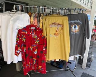 Men's shirts some silk and linen Tommy Bahamas , Cuba Vera and more