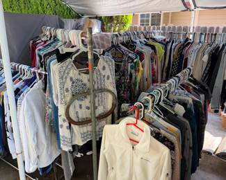 Womens clothing dresses, pants tops, rompers, active wear, jackets etc.!