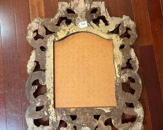 A560 - $175. Vintage / Antique Carved Wall Mirror. Measures 22.5" x 32". 