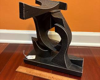 A292 - $4,750. Rich Arfsten : What Goes Around Comes Around. Measures 12" x 13" x 13.5" tall. 