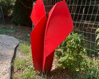 A664 - $450. Edwin White Sculpture "Gigi By Far". Signed EW 2009. Measures 31" x 48". 