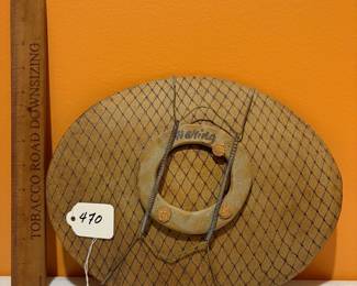 A470 - $65. Barbara Haring Hanging Wall Plaque. Measures 