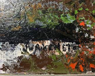 A311 - $175. James W. Aiken: "Panton Dawn" Painting. Measures 31" x 25". 