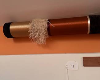 A7 -$100. Myra Burg "Quiet Oboes". Measures 3.5" diameter x 82" long. 