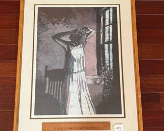 A245 - $75. Janice Cline: Batik. Measures 23" x 29". 