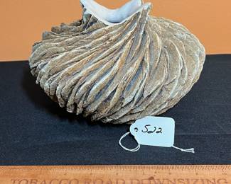 A522 - $1,250. Anne Goldman "Wind Drift" Pottery Vessel. Measures 8" x 6" tall. 