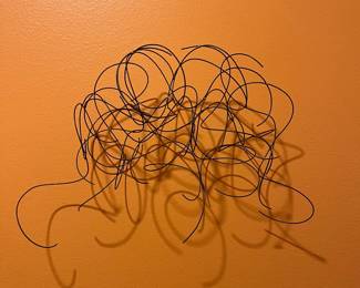 A330 - $1200. Jennifer Dykema : Effervescent Metal Sculpture. Measures 13" x 10.5" x 4.5" tall.