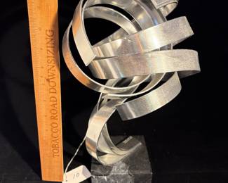 A10 - $250. Dan Murphy Sculpture: "Friends With Issues". Measures 7" x 12" tall. 