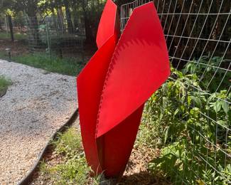 A664 - $450. Edwin White Sculpture "Gigi By Far". Signed EW 2009. Measures 31" x 48". 