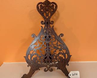 A604 - $125. John Bongiorno : Fretwork Frame. Measures 9.25" w x 13.25" tall