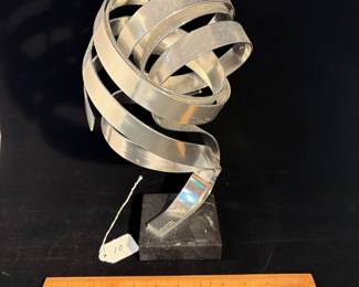 A10 - $250. Dan Murphy Sculpture: "Friends With Issues". Measures 7" x 12" tall. 