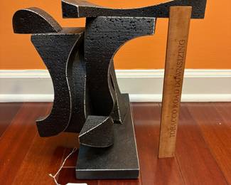 A292 - $4,750. Rich Arfsten : What Goes Around Comes Around. Measures 12" x 13" x 13.5" tall. 