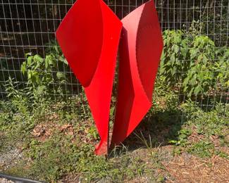 A664 - $450. Edwin White Sculpture "Gigi By Far". Signed EW 2009. Measures 31" x 48". 