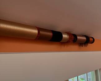 A7 -$100. Myra Burg "Quiet Oboes". Measures 3.5" diameter x 82" long. 