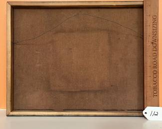 A112 - $100. Faucher Studio: Wood Plate With Taurus Stars. Measures 14.5" x 11.5". 