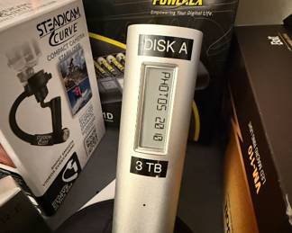 External drives 1 TB and 3 TB