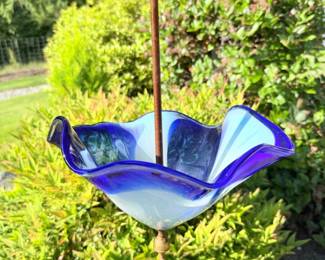 154 ScottChambersHandBlownArtGlassGardenDecor