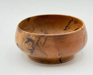 168 HandTurnedSpaltedWoodBowl