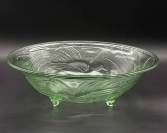 179 JoblingFirconePatternOvalFootedBowl