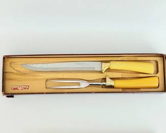 71 MidCenturyPersonnaWashingtonForgeCarvingSetwithOriginalBox