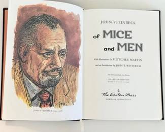 101 1977CollectorsEditionOfMiceMenbyJohnSteinbeck