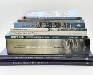 60 CollectionofSeattleWashingtonBooks