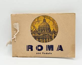 194 Roma100VeduteBookFullofRomanArtwork