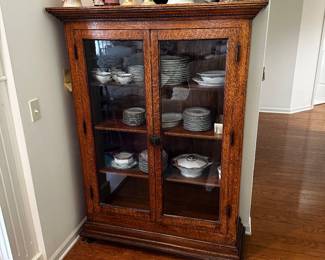 Mission Arts and crafts China cabinet Book case