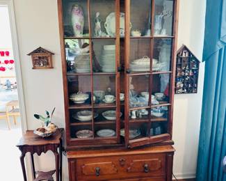 Victorian chest and cabinet top