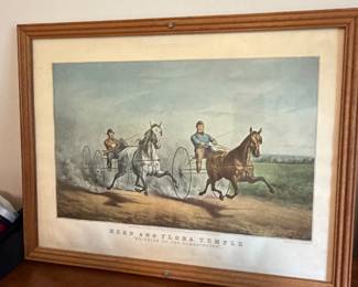 Horses, equestrian, artwork