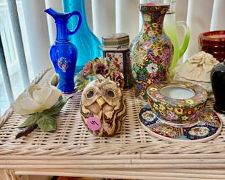 Vintage and modern decor