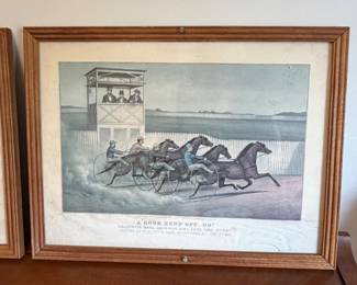 Horses, equestrian, artwork