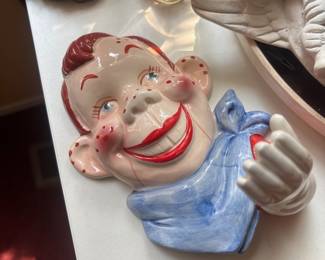 Vandor Howdy Doody ceramic wall plaque