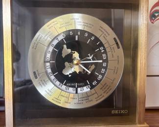 Seiko World Time Clock