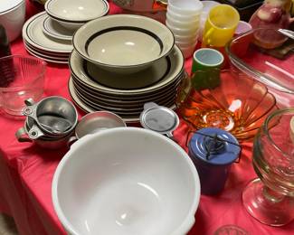 Assorted Bowls and Dishes