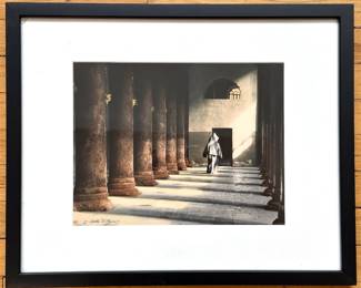 Allan I. Teger Original Hand Painted Photograph With Artists Statement Lot #: 7