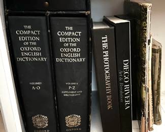 Antique Magazines As Old As 1910, 1971 Oxford English Dictionary & Art Books Lot #: 135