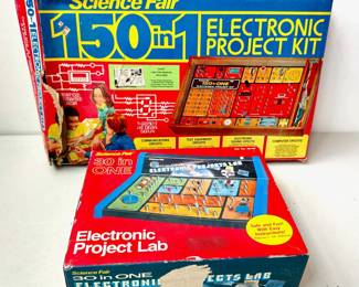 2 Science Fair Electronic Project Lab Kits Lot #: 66