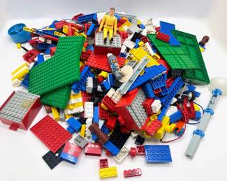 Pile Of Vintage Lego With Many Specialty Pieces Lot #: 68