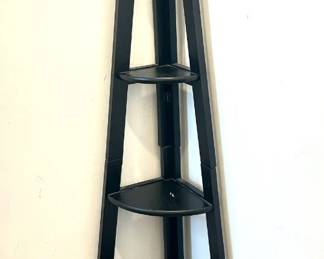 Corner Shelf With 5 Tiers, Composite Wood Lot #: 79