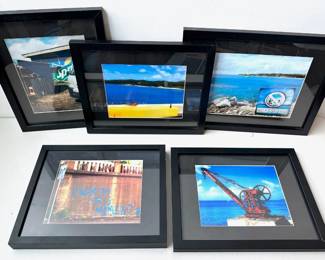 5 Laura Jacobs Original Photographs Of Beach Scenes Lot #: 42