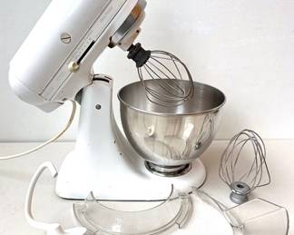 Kitchenaid Mixer With Accessories Model KSM90 Lot #: 61