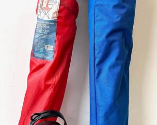 2 Folding Camping Chairs, Coast Lantern & Craftsman Head Lamp Lot #: 182